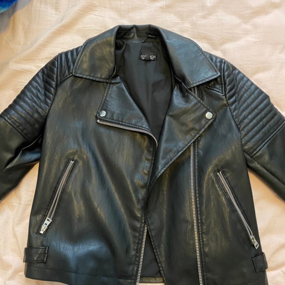 top shop motorcycle leather jacket